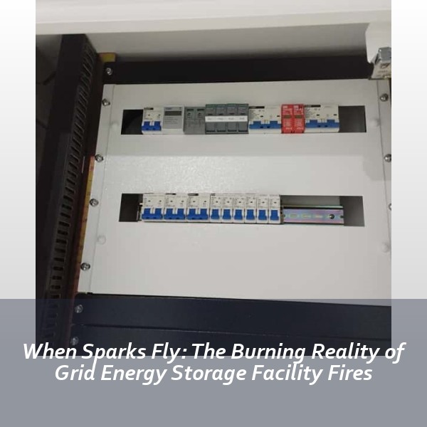 When Sparks Fly: The Burning Reality of Grid Energy Storage Facility Fires